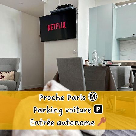 Appartement Entier Calme - Parking Free - Proche Paris Et Chateau - Wifi Hd Vincennes Exterior foto