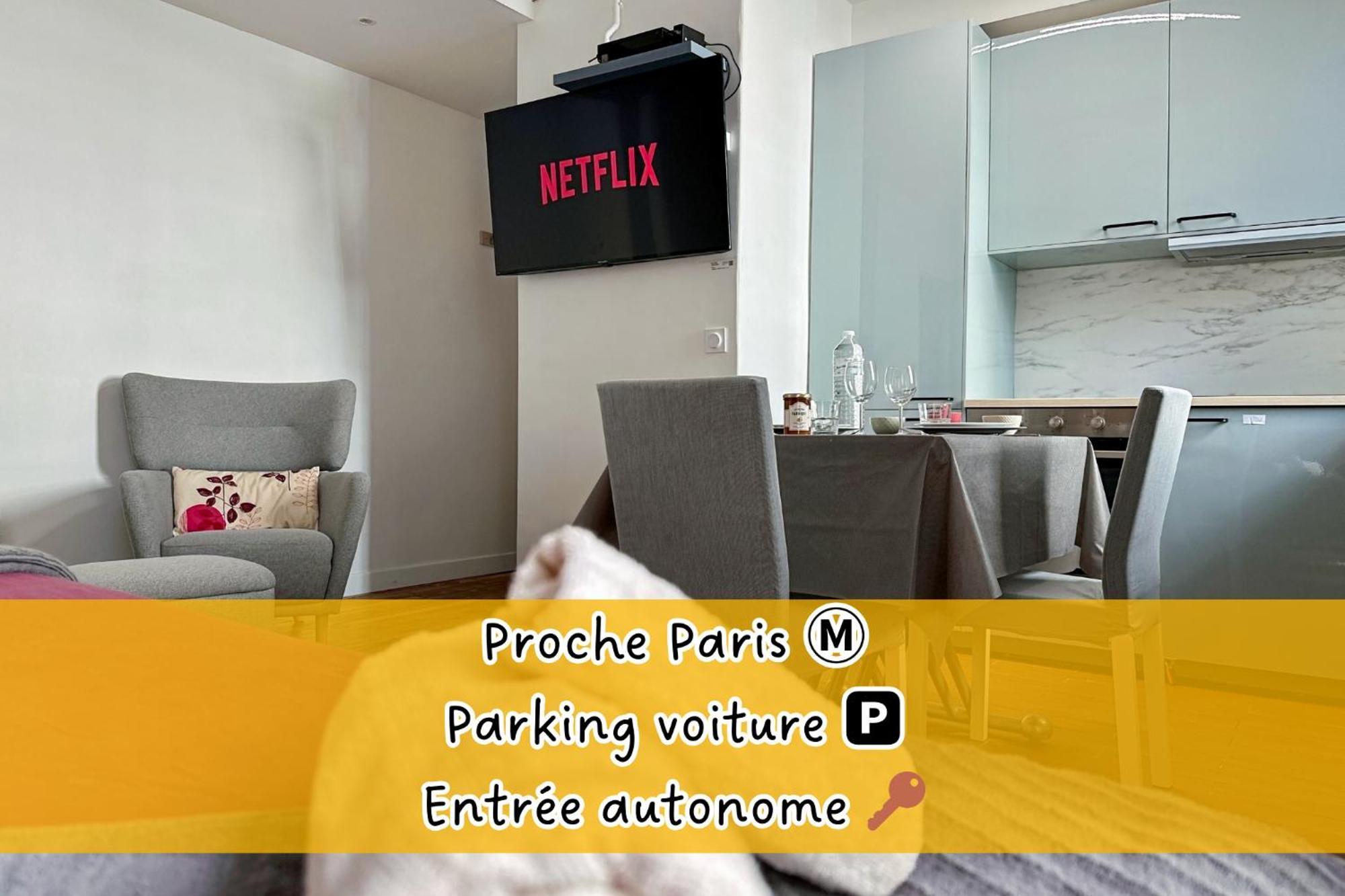 Appartement Entier Calme - Parking Free - Proche Paris Et Chateau - Wifi Hd Vincennes Exterior foto