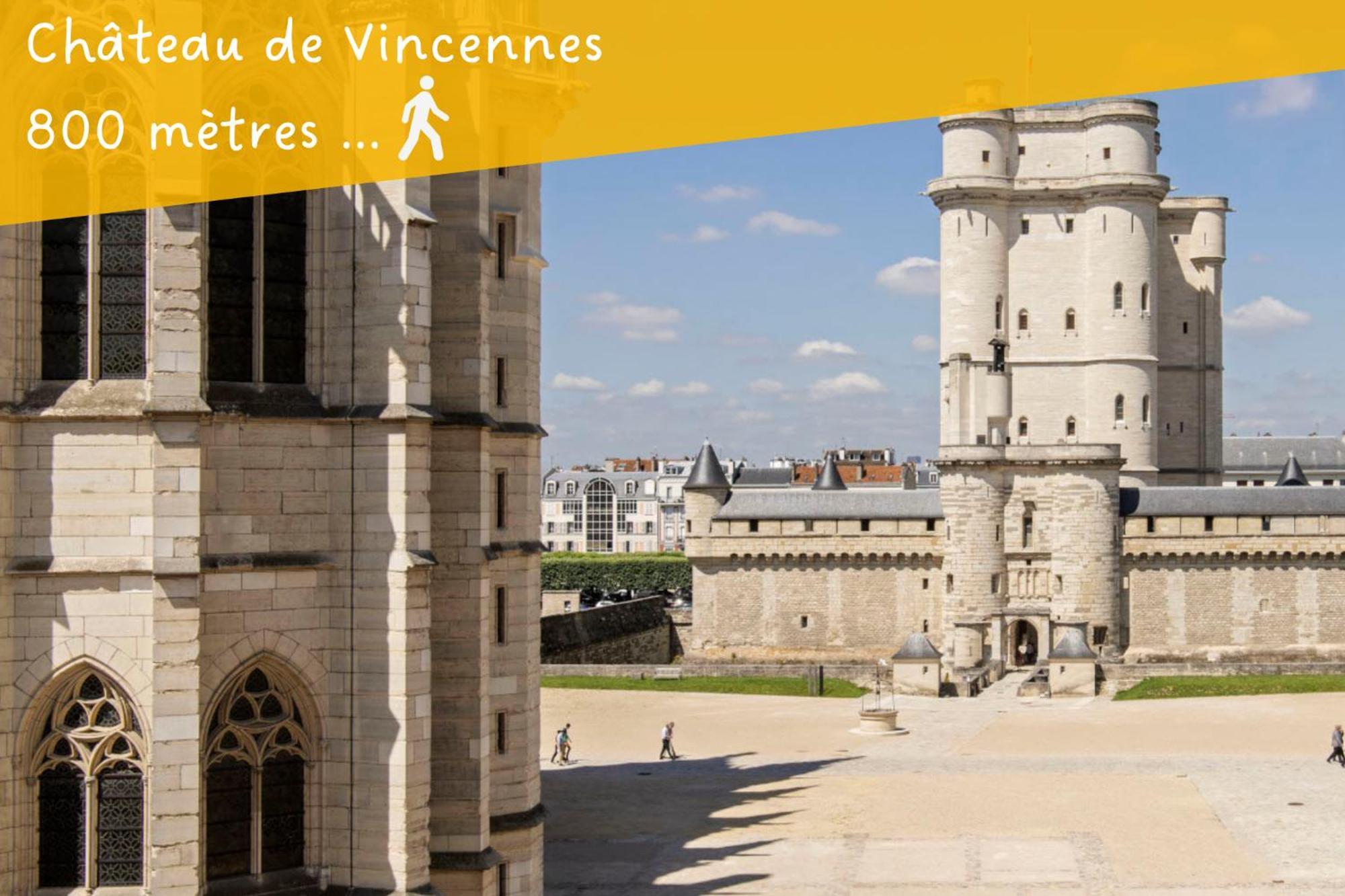 Appartement Entier Calme - Parking Free - Proche Paris Et Chateau - Wifi Hd Vincennes Exterior foto